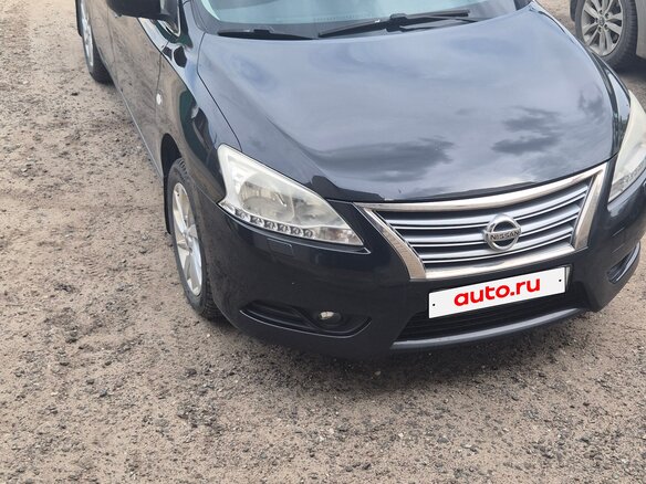 2014 Nissan Sentra VII (B17), чёрный