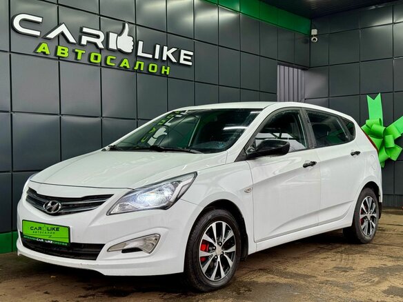 2016 Hyundai Solaris I Рестайлинг, белый, 799000 рублей - вид 7