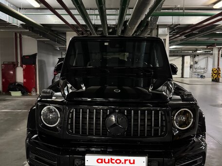 2021 Mercedes-Benz G-Класс AMG 63 AMG II (W463), чёрный, вид 3