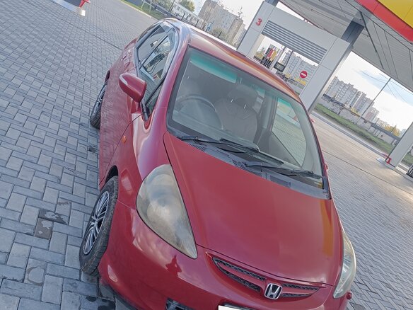 2004 Honda Fit I, красный, 320000 рублей - вид 3