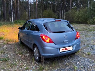 2007 Opel Corsa D, голубой, 350000 рублей, вид 4