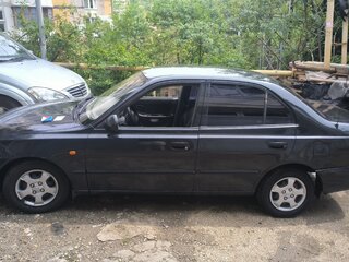 2010 Hyundai Accent ТагАЗ II, чёрный, 350000 рублей, вид 2