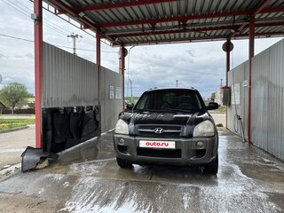 2006 Hyundai Tucson I, чёрный, 590000 рублей, вид 2
