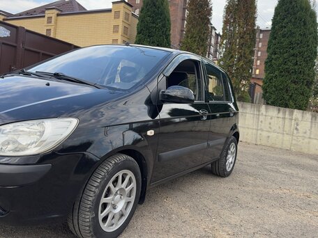 2010 Hyundai Getz I Рестайлинг, чёрный, 515000 рублей, вид 4