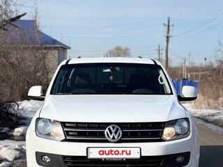 2013 Volkswagen Amarok I, белый, 1400000 рублей, вид 2