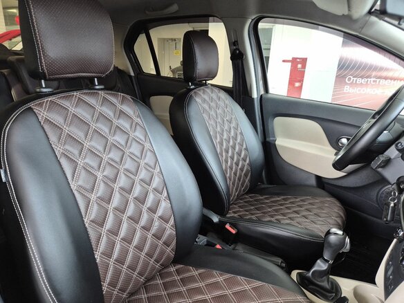 2018 Renault Logan II Рестайлинг, коричневый, 1069000 рублей - вид 25
