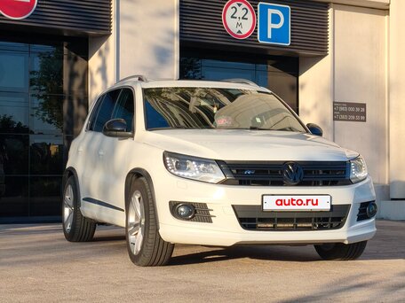 2013 Volkswagen Tiguan I Рестайлинг, белый, 2500000 рублей, вид 2
