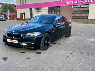 2013 BMW 5 серии 528i xDrive VI (F10/F11/F07) Рестайлинг, чёрный, 1820000 рублей, вид 1