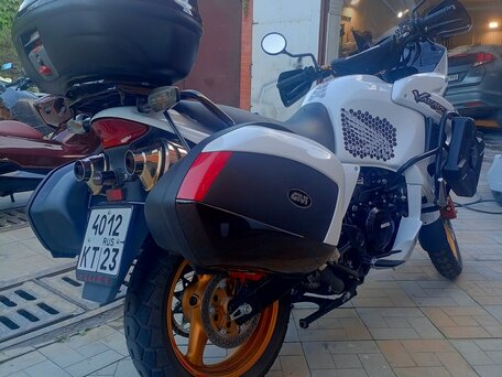 2003 Honda XL1000V Varadero, белый, 520000 рублей, вид 3