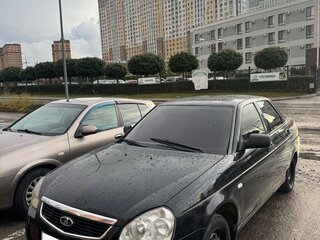 2008 Lada (ВАЗ) Priora I, чёрный, 215000 рублей, вид 1