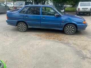2002 Lada (ВАЗ) 2115, синий, 110000 рублей, вид 4