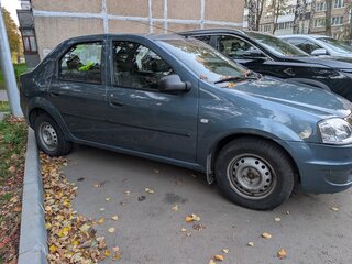 2010 Renault Logan I Рестайлинг, синий, 700000 рублей, вид 3