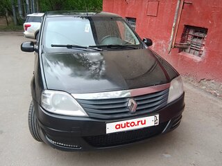 2011 Renault Logan I Рестайлинг, чёрный, 200000 рублей, вид 2