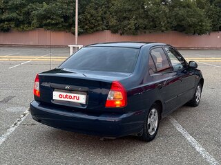 2008 Hyundai Accent ТагАЗ II, синий, 430000 рублей, вид 3