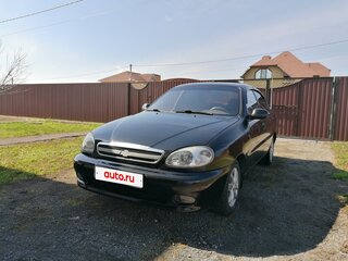 2008 Chevrolet Lanos I, чёрный, 240000 рублей, вид 2