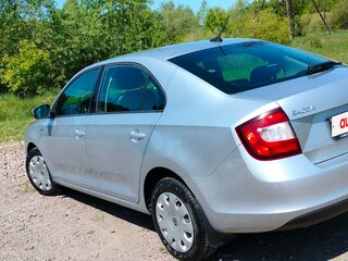 2019 Skoda Rapid I Рестайлинг, серебристый, 1250000 рублей, вид 4