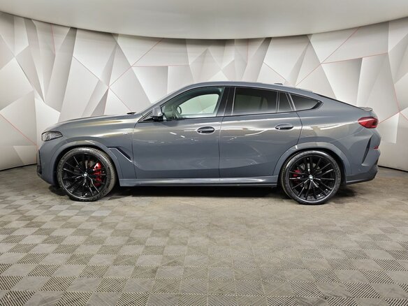 2025 BMW X6 30d III (G06) Рестайлинг, серый - вид 4