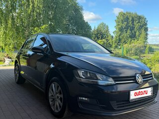 2013 Volkswagen Golf VII, чёрный, 971000 рублей, вид 4