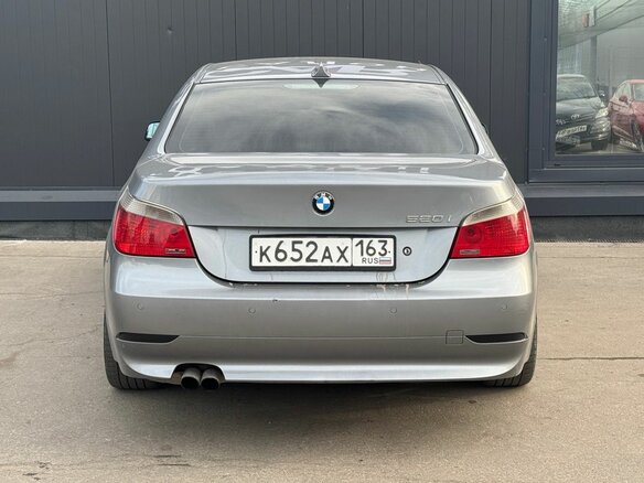 2003 BMW 5 серии 520i V (E60/E61), серый, 899000 рублей - вид 5