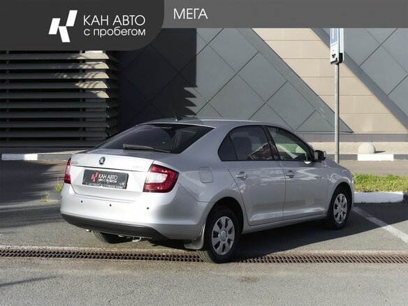 2019 Skoda Rapid I Рестайлинг, серебристый, 987000 рублей - вид 1