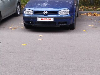 2002 Volkswagen Golf IV, синий, 170000 рублей, вид 1