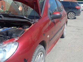 2007 Peugeot 206, красный, 270000 рублей, вид 5