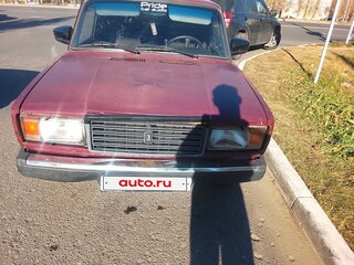 2004 Lada (ВАЗ) 2107, пурпурный, 55000 рублей, вид 1