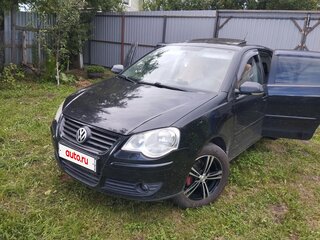 2008 Volkswagen Polo IV Рестайлинг, чёрный, 540000 рублей, вид 1