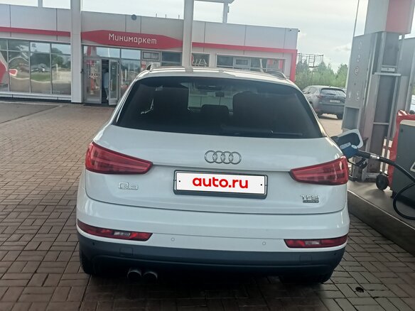 2015 Audi Q3 I (8U) Рестайлинг, белый, 1600000 рублей - вид 1