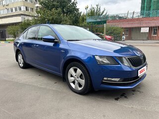 2018 Skoda Octavia III (A7) Рестайлинг, синий, 1750000 рублей, вид 1
