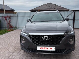 2019 Hyundai Santa Fe IV, серый, 3050000 рублей, вид 5