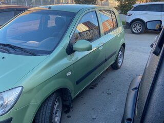 2008 Hyundai Getz I Рестайлинг, зелёный, 390000 рублей, вид 4