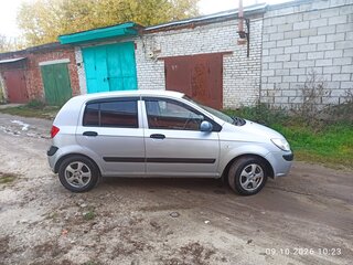 2009 Hyundai Getz I Рестайлинг, серебристый, 370000 рублей, вид 3