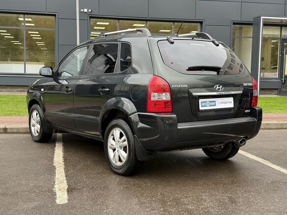 2008 Hyundai Tucson I, зелёный, 785000 рублей - вид 6
