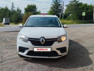 2021 Renault Logan II Рестайлинг, белый, 615000 рублей, вид 1