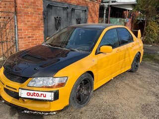 2004 Mitsubishi Lancer Evolution VIII, жёлтый, 1800000 рублей, вид 2