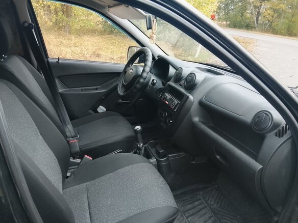 2012 Lada (ВАЗ) Granta I, серый, 295000 рублей - вид 4