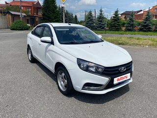 2022 Lada (ВАЗ) Vesta I, белый, 880000 рублей, вид 2