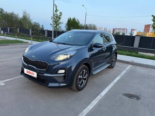 2021 Kia Sportage IV Рестайлинг, синий, 2490000 рублей, вид 1