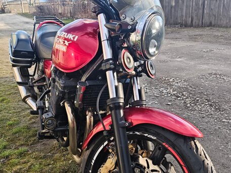 1997 Suzuki GSX 400 Inazuma, красный, 300000 рублей, вид 1