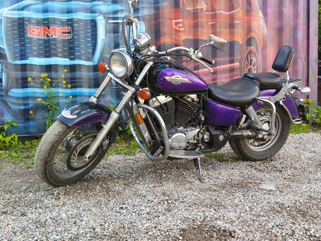 1996 Honda VT 1100, фиолетовый, 480000 рублей, вид 1