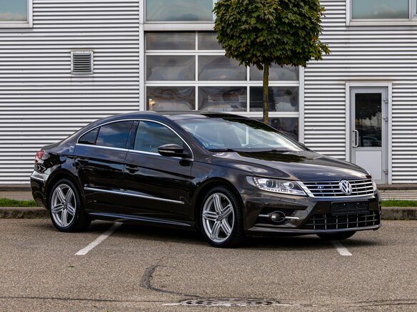 2013 Volkswagen Passat CC I Рестайлинг, коричневый, 1595000 рублей - вид 2