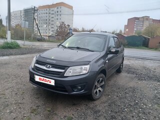 2017 Lada (ВАЗ) Granta I, серый, 500000 рублей, вид 2