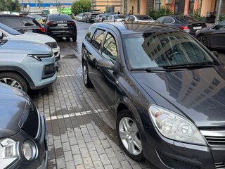 2009 Opel Astra H Рестайлинг, серый, 475000 рублей, вид 2