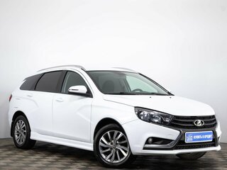 2018 Lada (ВАЗ) Vesta SW I, белый, 1299000 рублей, вид 1