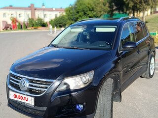 2010 Volkswagen Tiguan I, чёрный, 1220000 рублей, вид 3