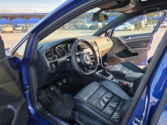 2015 Volkswagen Golf R VII, синий - вид 16