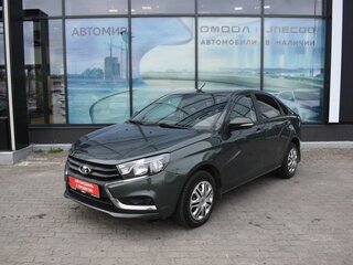 2017 Lada (ВАЗ) Vesta I, зелёный, 690000 рублей, вид 1