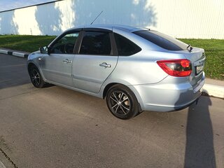 2015 Lada (ВАЗ) Granta I, голубой, 470000 рублей, вид 4
