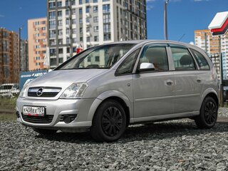 2006 Opel Meriva A Рестайлинг, серебристый, 299000 рублей, вид 2